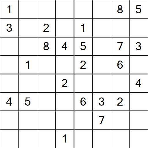 Sudoku 8x8 - Difficile