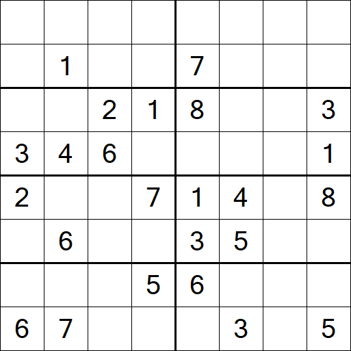 Sudoku 8x8 - Difícil