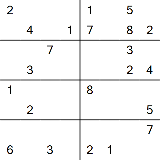 Sudoku 8x8 - Difficile