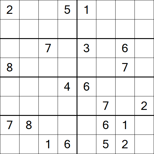 Sudoku 8x8 - Hard