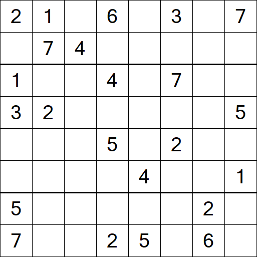 Sudoku 8x8 - Difficile