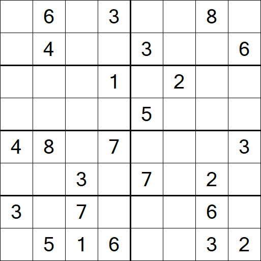 Sudoku 8x8 - Difficile