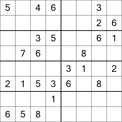 Sudoku 8x8 - Medium