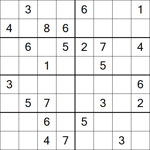 Sudoku 8x8 - Medium