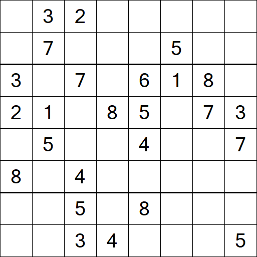 Sudoku 8x8 - Medium