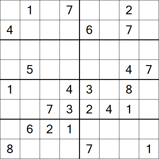 Sudoku 8x8 - Medium