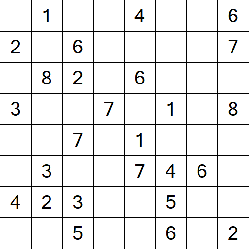 Sudoku 8x8 - Medium