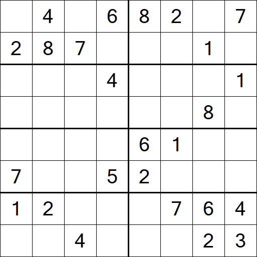 Sudoku 8x8 - Medium