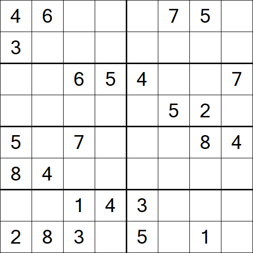 Sudoku 8x8 - Medium
