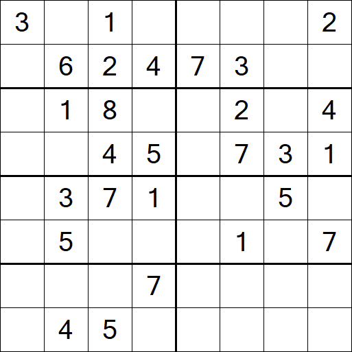 Sudoku 8x8 - Medium