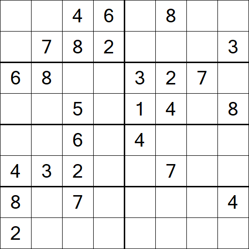 Sudoku 8x8 - Medio