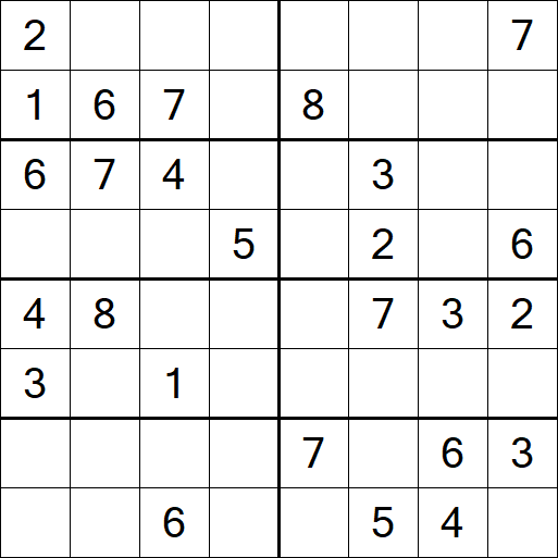 Sudoku 8x8 - Medio