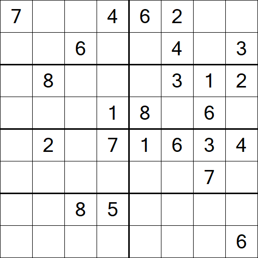 Sudoku 8x8 - Medio