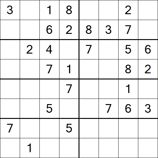 Sudoku 8x8 - Medio