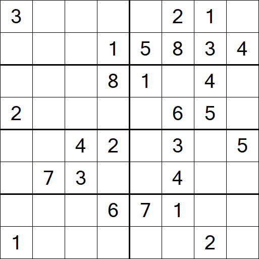 Sudoku 8x8 - Medio