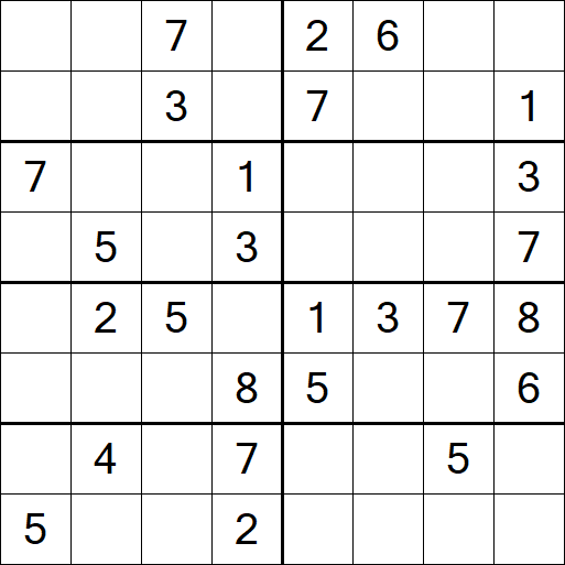 Sudoku 8x8 - Medium