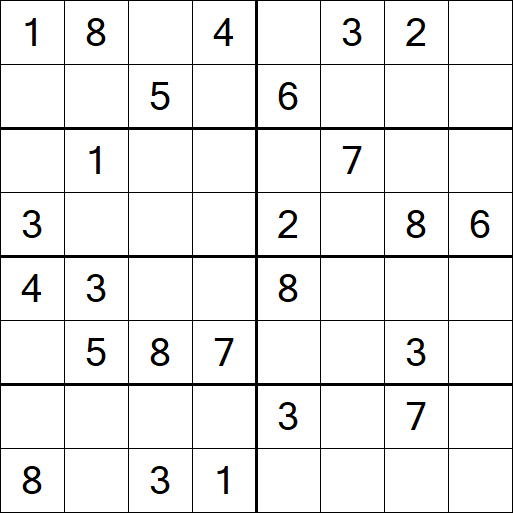 Sudoku 8x8 - Medium