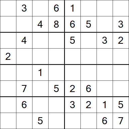 Sudoku 8x8 - Medium