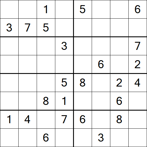 Sudoku 8x8 - Medium
