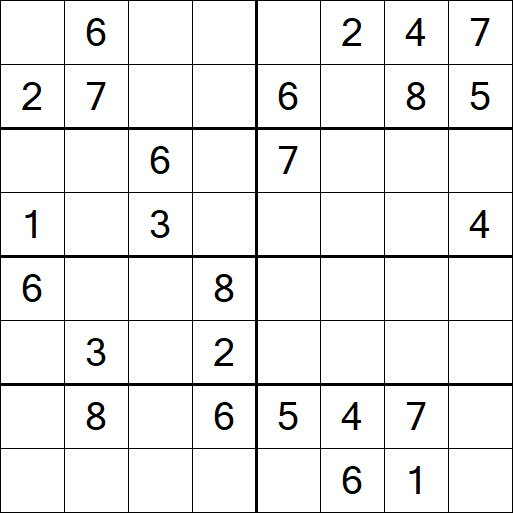 Sudoku 8x8 - Medium