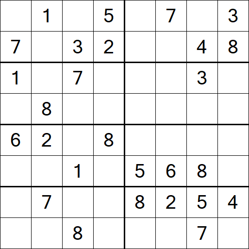 Sudoku 8x8 - Medium