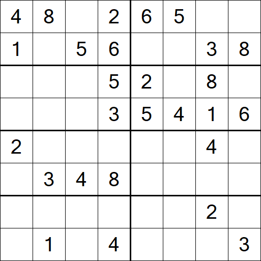 Sudoku 8x8 - Medium