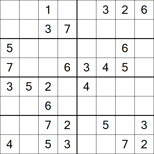 Sudoku 8x8 - Medium