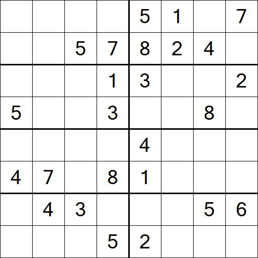 Sudoku 8x8 - Medium