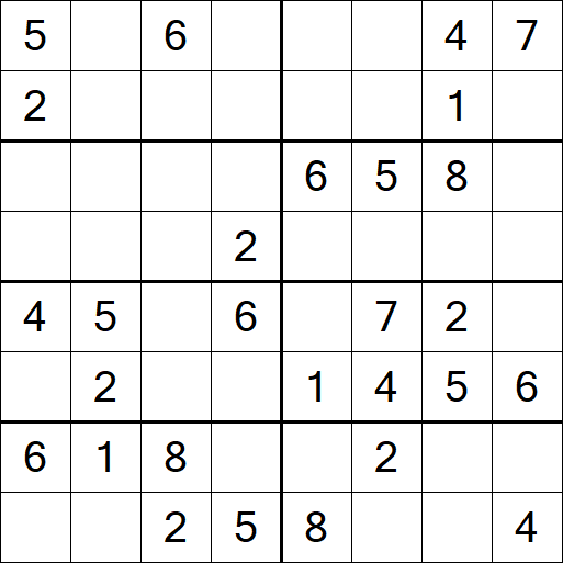 Sudoku 8x8 - Medium