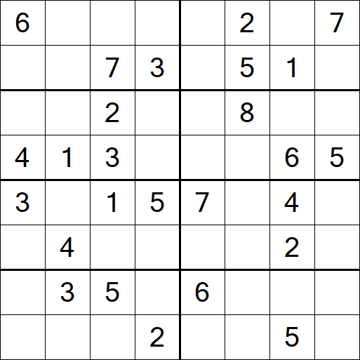 Sudoku 8x8 - Medium