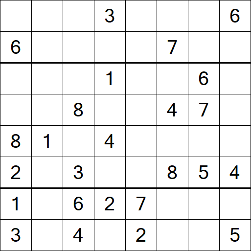 Sudoku 8x8 - Medium