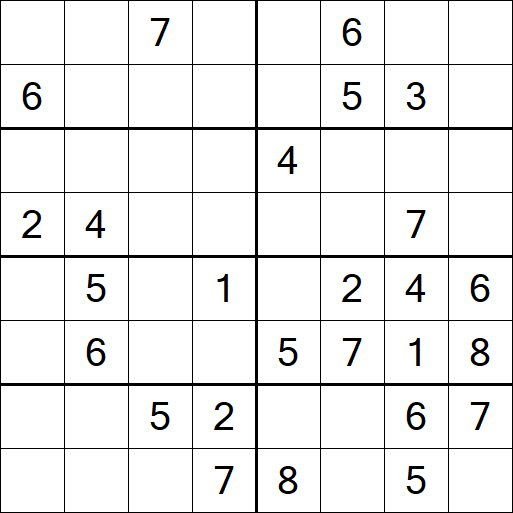 Sudoku 8x8 - Medium