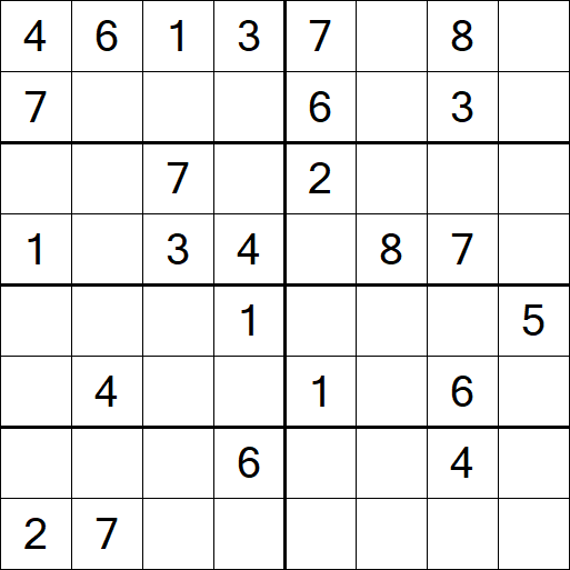 Sudoku 8x8 - Medium