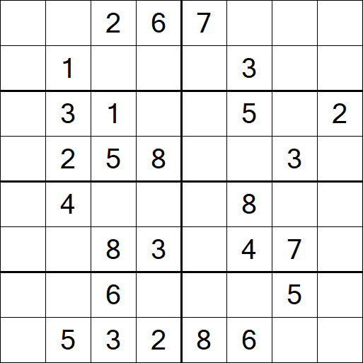 Sudoku 8x8 - Medium
