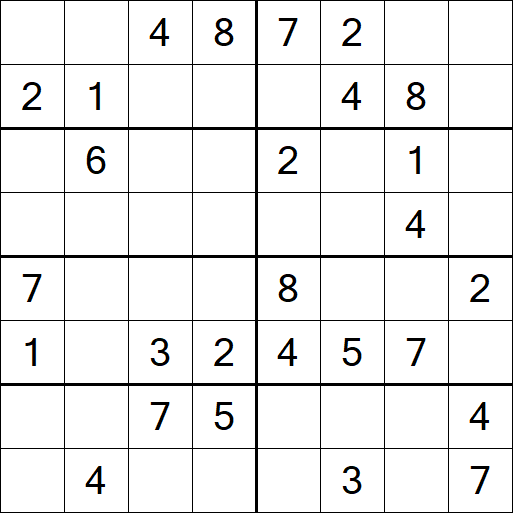 Sudoku 8x8 - Medium