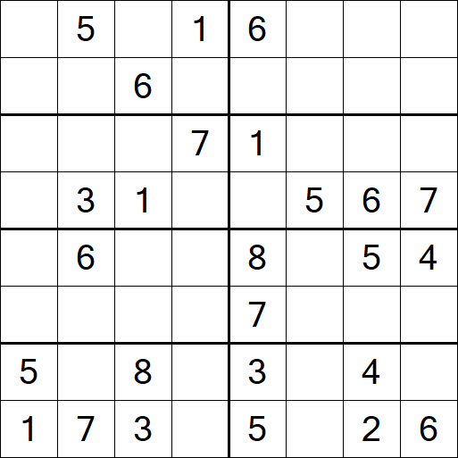 Sudoku 8x8 - Medium