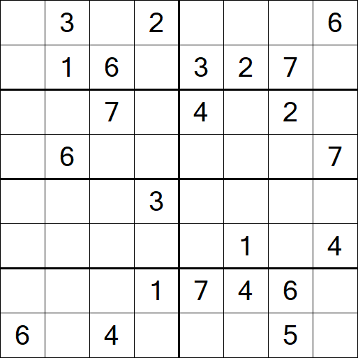 Sudoku 8x8 - Medium