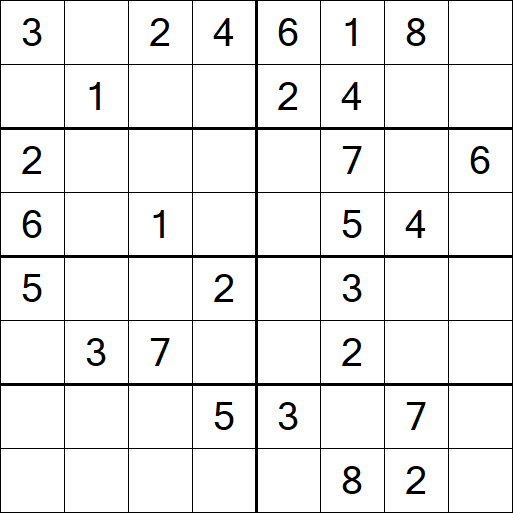 Sudoku 8x8 - Medium
