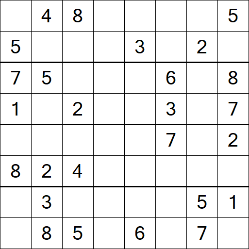 Sudoku 8x8 - Medium
