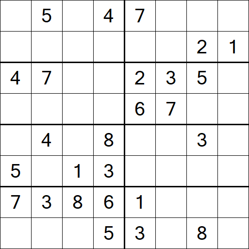 Sudoku 8x8 - Medium