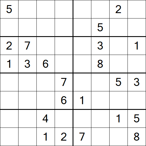Sudoku 8x8 - Medium