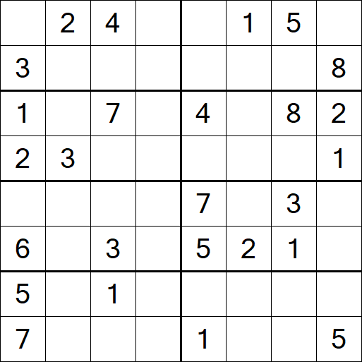 Sudoku 8x8 - Medium