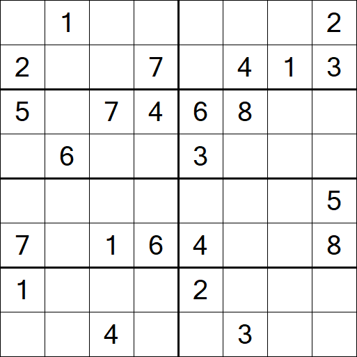 Sudoku 8x8 - Medium