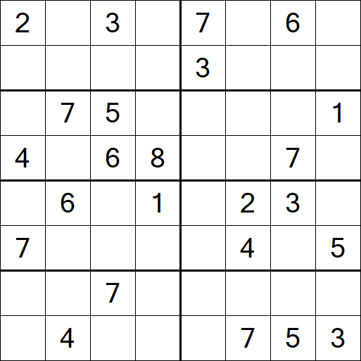 Sudoku 8x8 - Medium