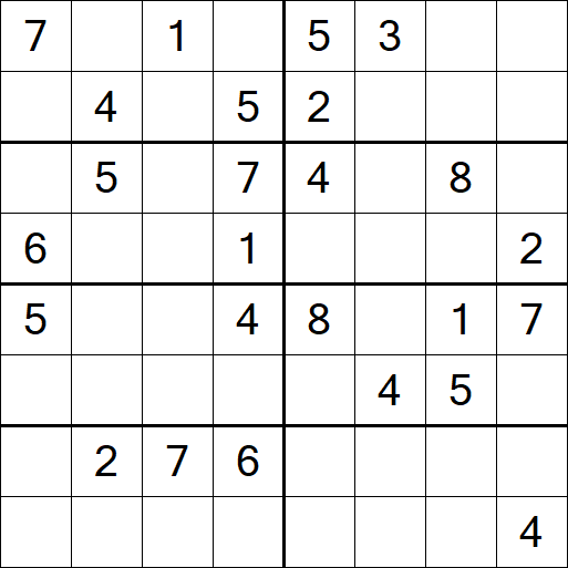 Sudoku 8x8 - Medium