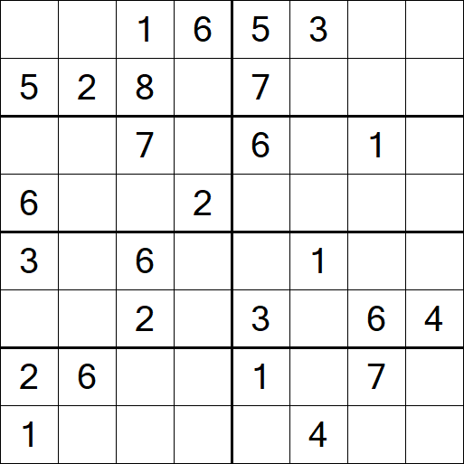 Sudoku 8x8 - Medium