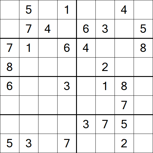 Sudoku 8x8 - Medium