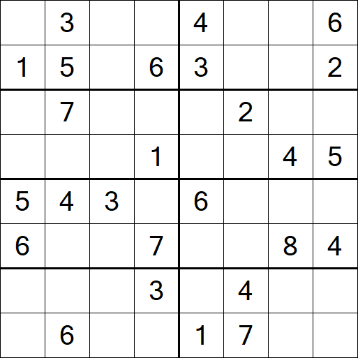 Sudoku 8x8 - Medium