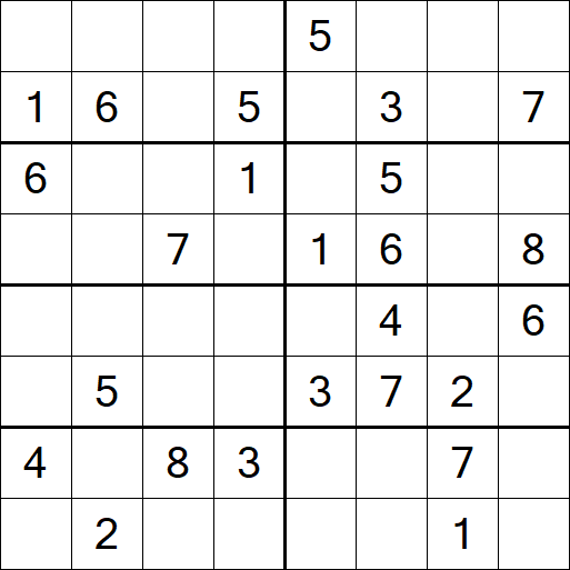 Sudoku 8x8 - Medium