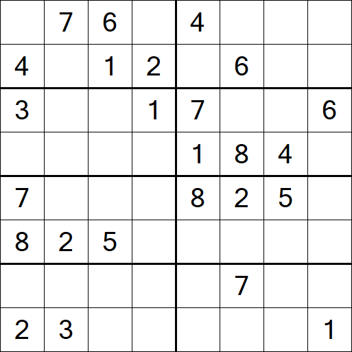 Sudoku 8x8 - Medium